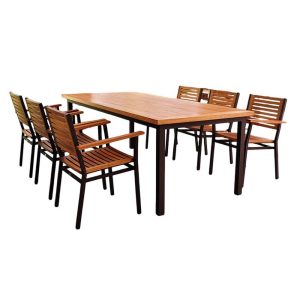 MESA DE JANTAR - 60.004.romatpmadeiraripado